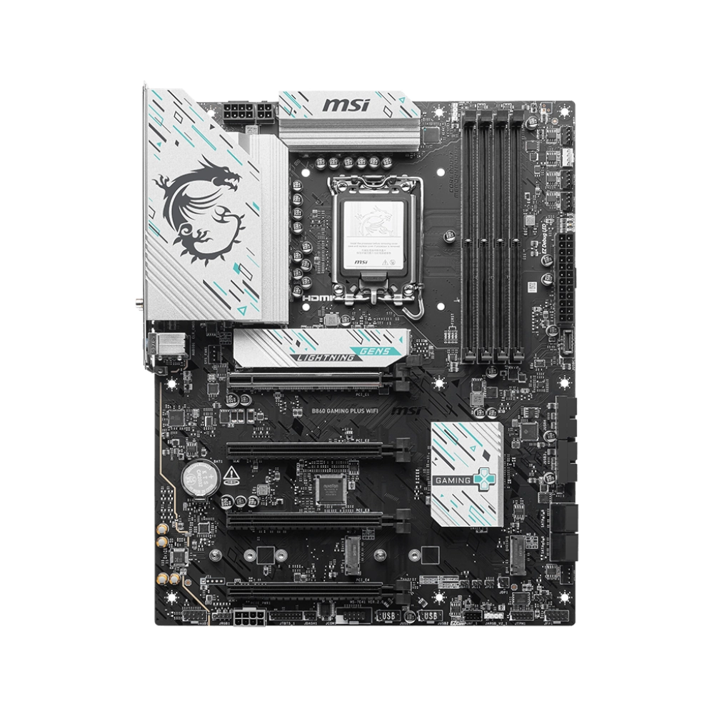 MSI Motherboard B860 Gaming Plus WIFI For Ultra Processors view 2